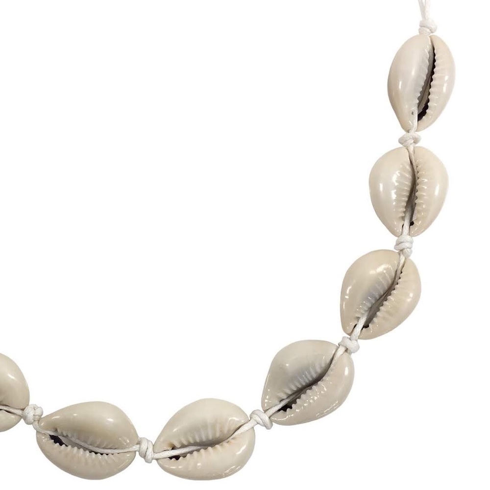 Natural Cowrie Sea Shell Ankle Bracelet Anklet - Picture 3 of 6